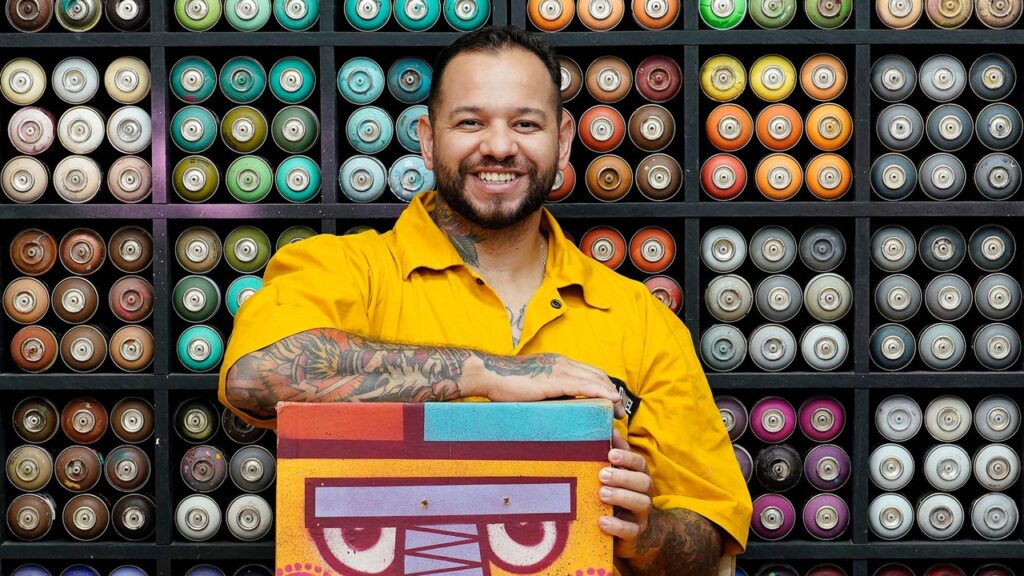 Daniel Toys leva cor, criatividade e inspiração a estudantes da Ceilândia e Estrutural