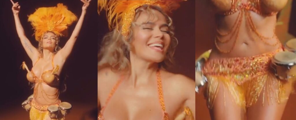 Karol G encarna vedete e anuncia estreia de novo disco, “Tropicoqueta”