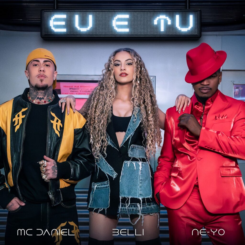 "EU E TU" de BELLI com Ne-Yo e MC Daniel completa três semanas como a música nº 1 das rádios pop no Brasil