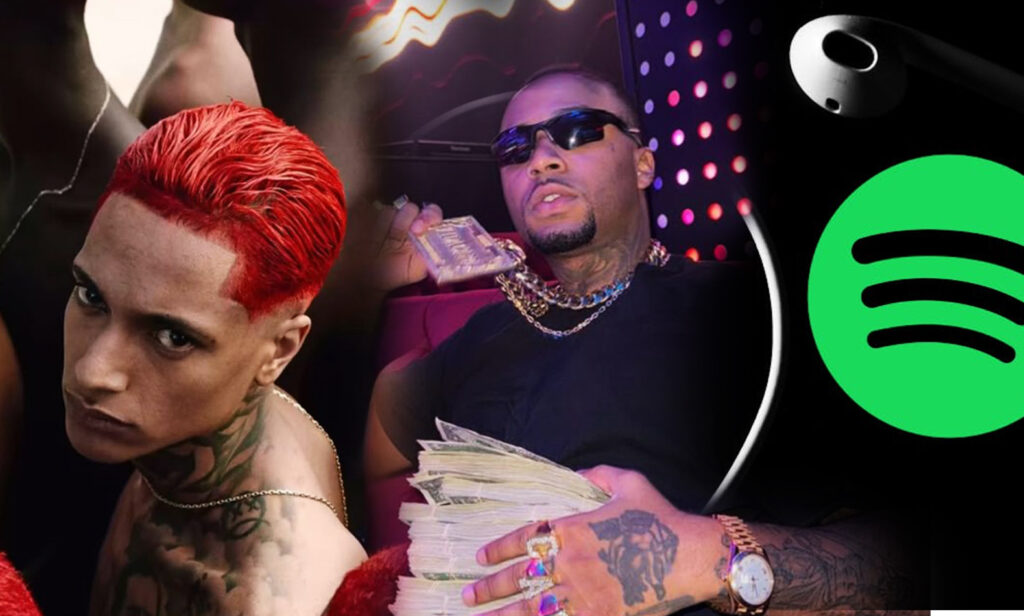 Os 15 artistas com maior nº de ouvintes no Spotify