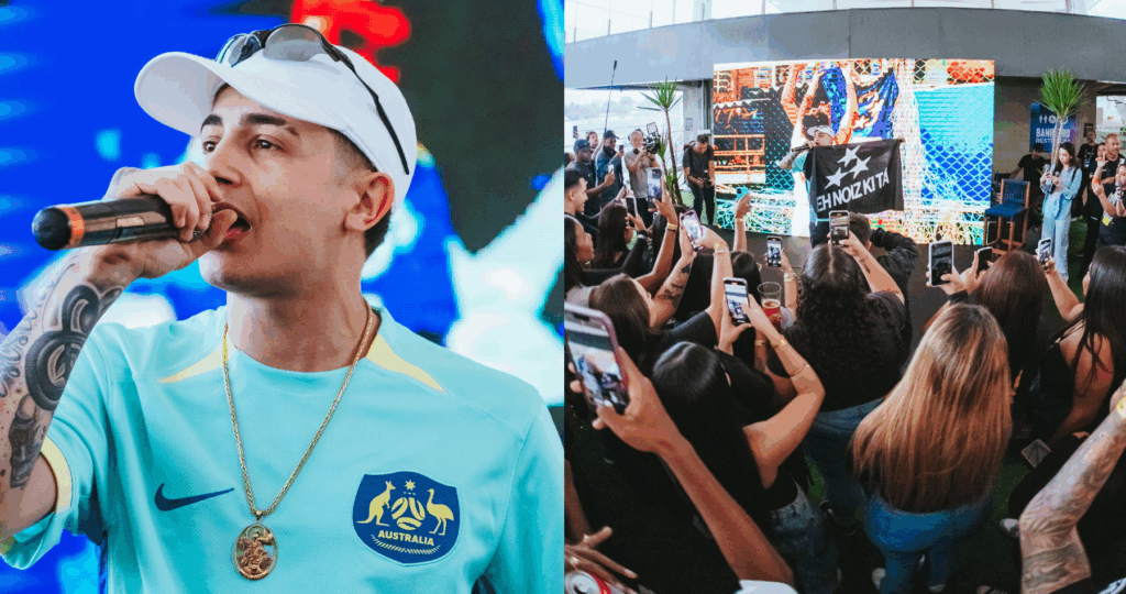 The Town recebeu MC Hariel para uma listening party exclusiva de seu novo álbum “Eh Noiz Ki Tá” • Rap Dab