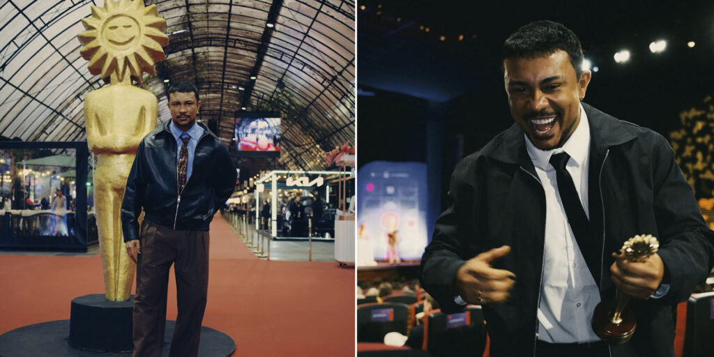 Xamã vence "Melhor Ator Coadjuvante" no Festival de Gramado