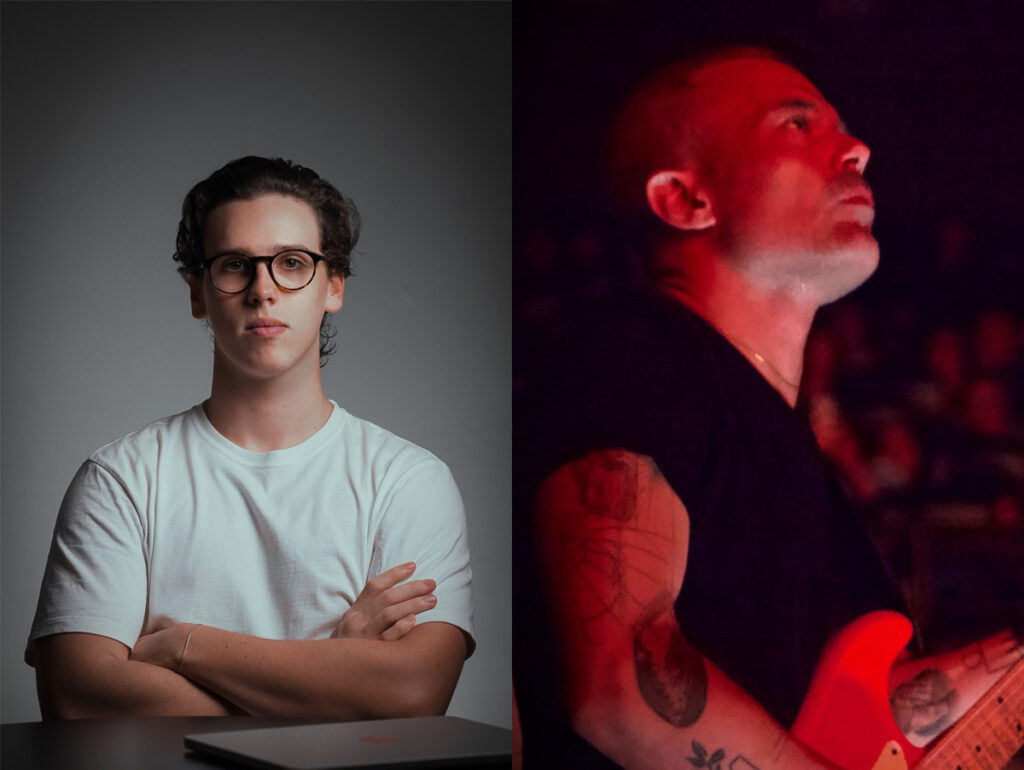 Vittorio Brun, CEO da TuneTraders, e Carlos Gayotto, músico, diretor e apresentador, é sócio co-fundador da TuneTraders, responsável pela estratégia e desenvolvimento de produtos da empresa, banco