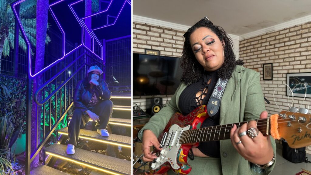 Dona Gi funde Rap e Rock em EP-Manifesto "Negritude Dona Gi"