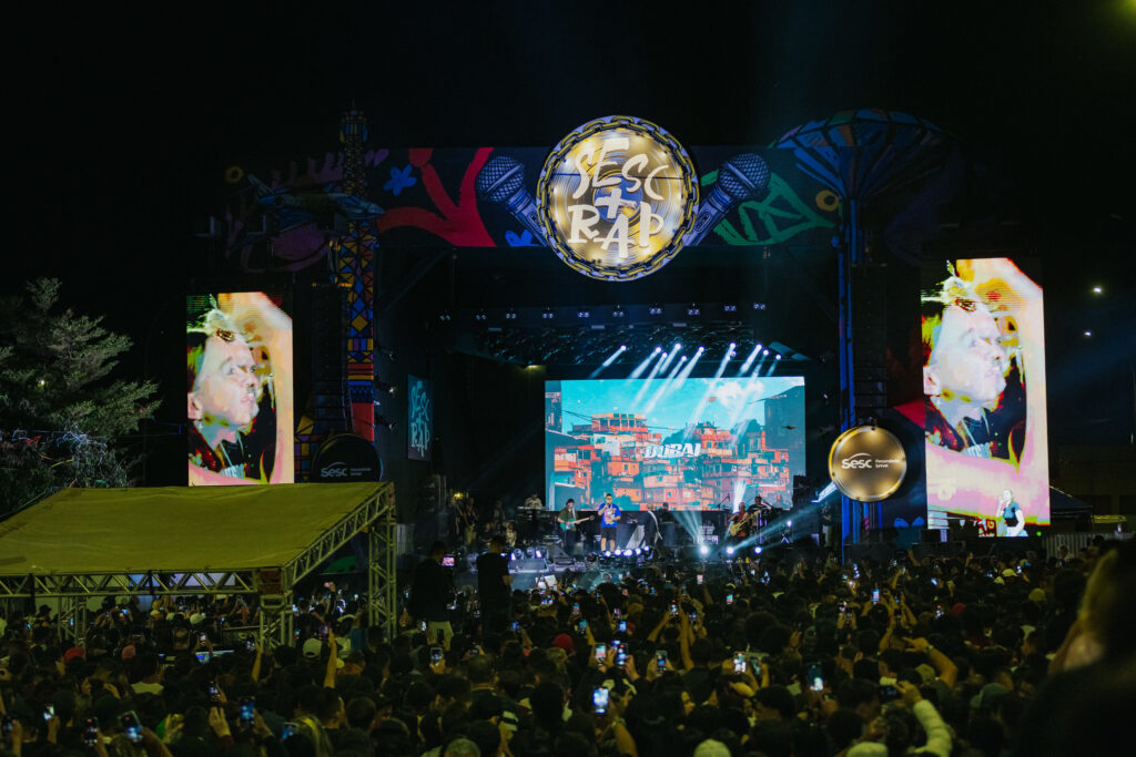 Sesc + Rap 2025 arrecada mais de 11 toneladas de alimentos