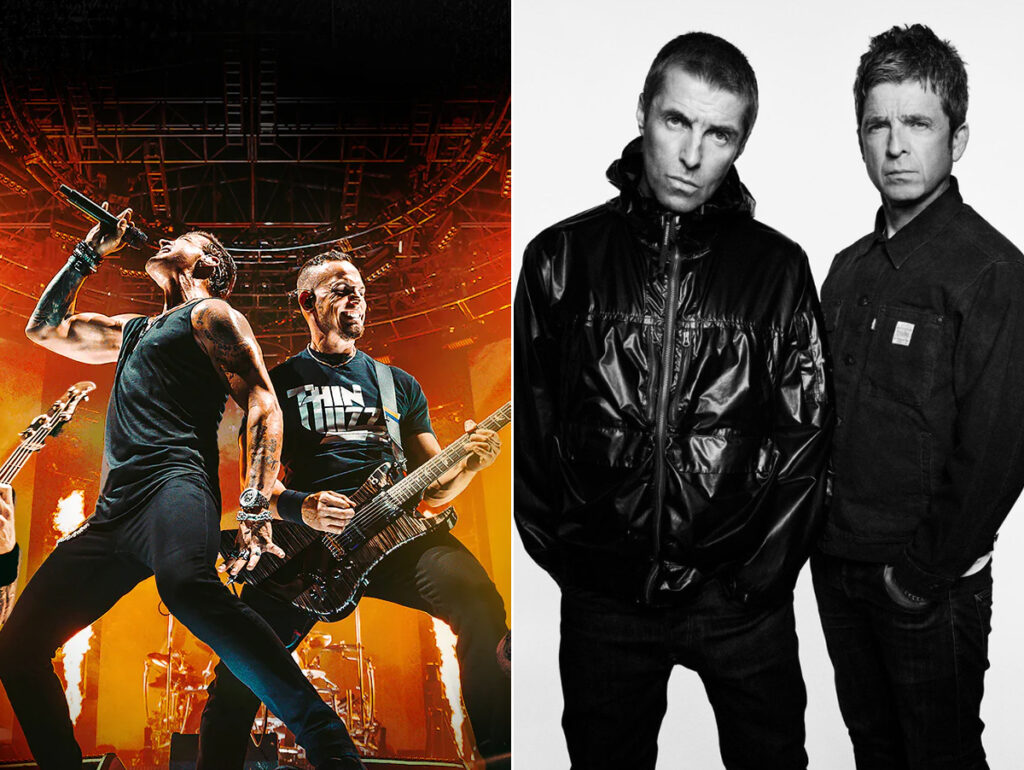 Creed e Oasis estão entre artistas que viram seus streams crescerem graças a turnês de reunião