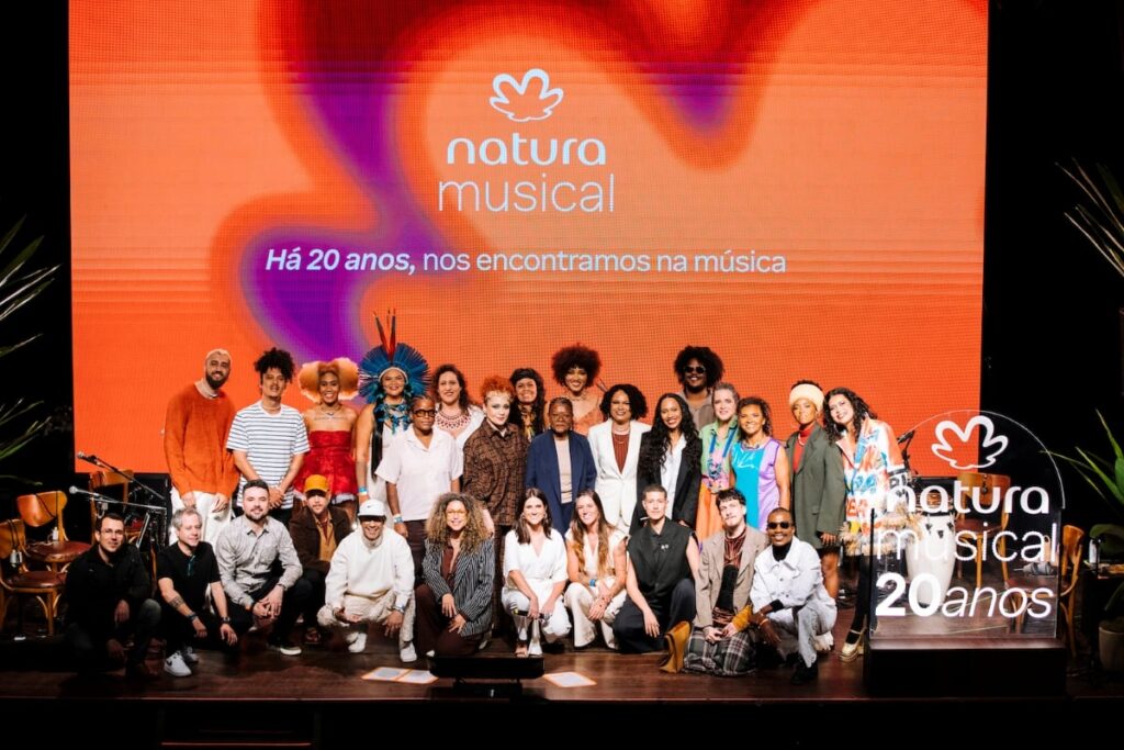 Edital Natura Musical anuncia 20 projetos vencedores e celebra a música brasileira