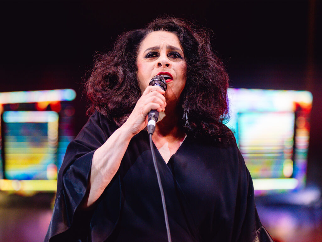 Gal Costa em seu último show, no Coala Festival - Crédito Roncca