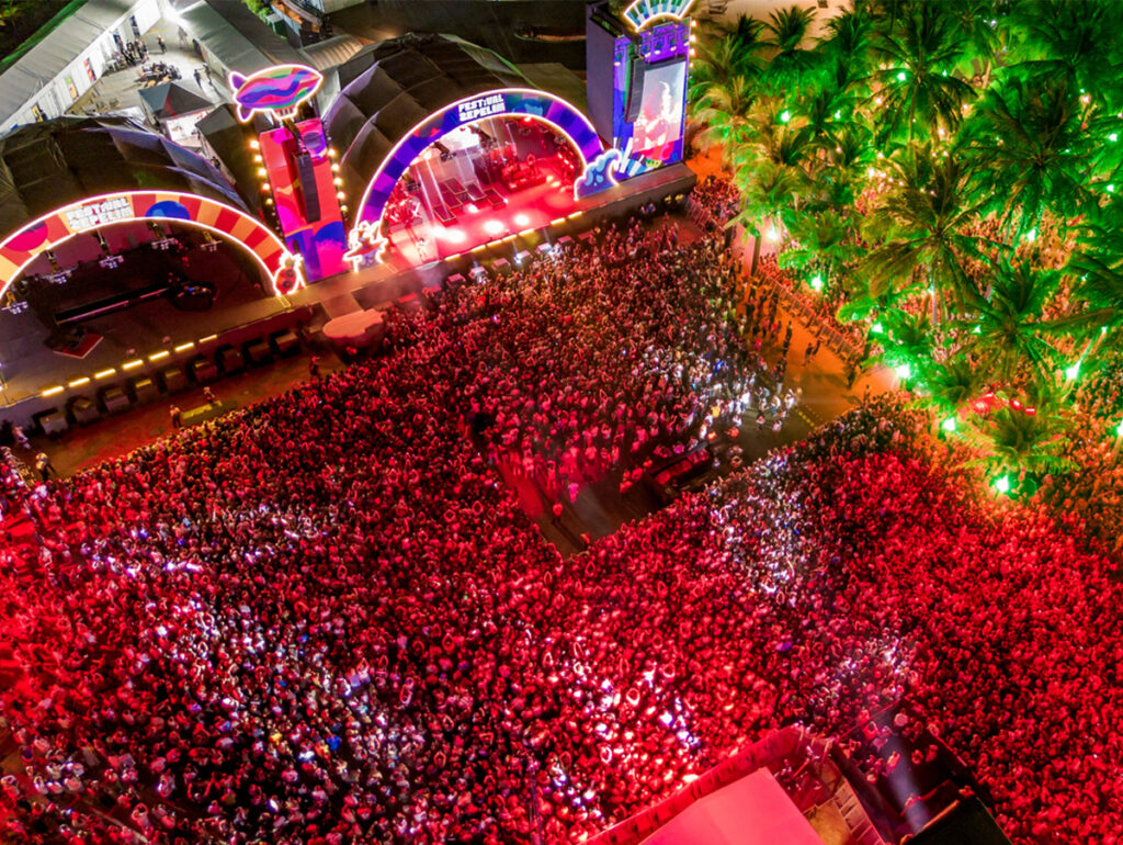 Com 13 horas de música, Festival Zepelim 2025 reúne mais de 15 mil pessoas.