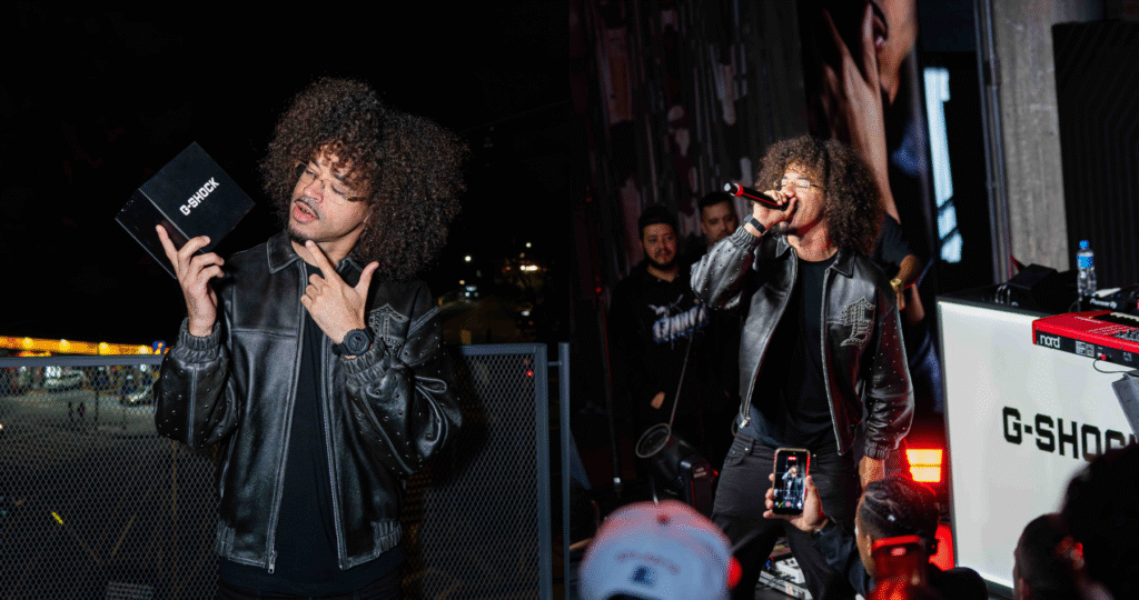 L7NNON é anunciado como novo embaixador da G-Shock, parceria é celebrada em evento exclusivo • Rap Dab