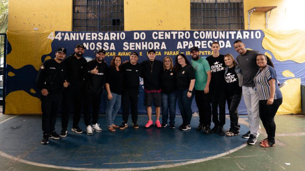 MC Hariel promove ação social Na Zona Norte de São Paulo