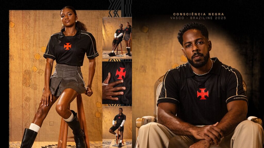 Vasco Lança Camisa 'Negritude' em Homenagem ao Novembro Negro com Inspiração em Gana