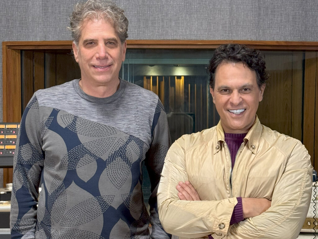 André Szajman e João Marcello Bôscoli - crédito Luciano Cury