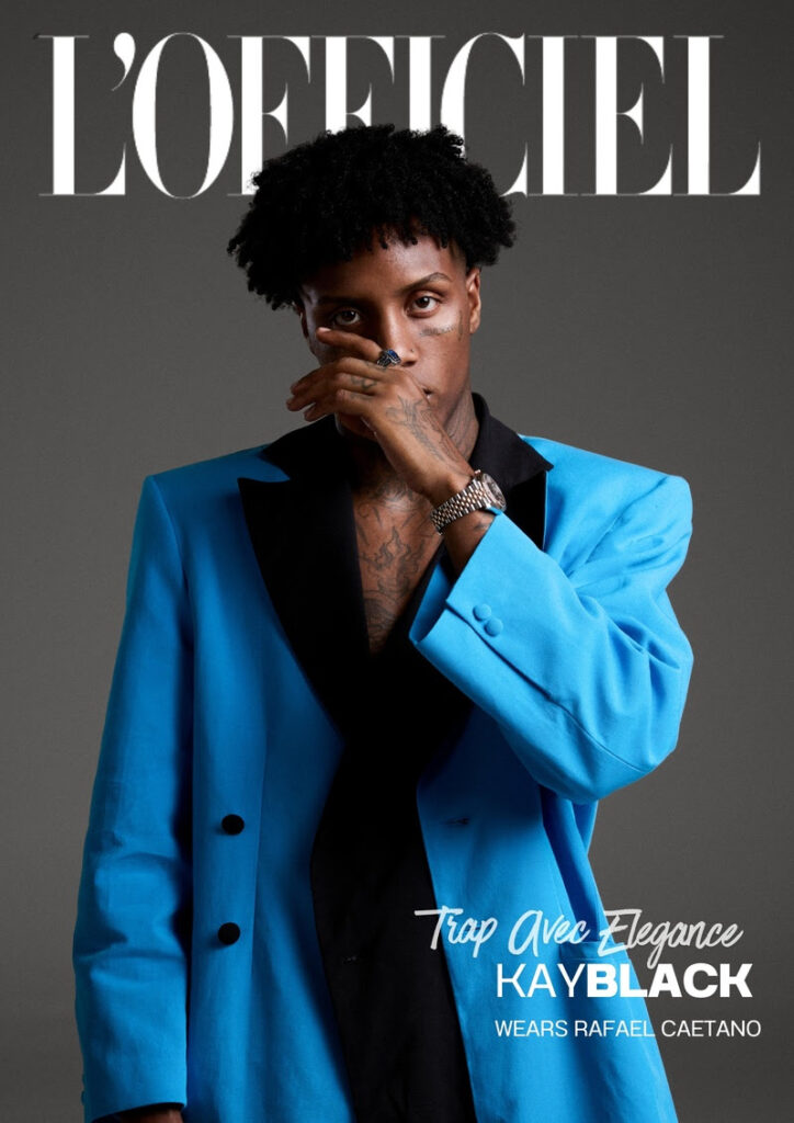 Kayblack faz história ao estampar a capa da L’Officiel inglesa