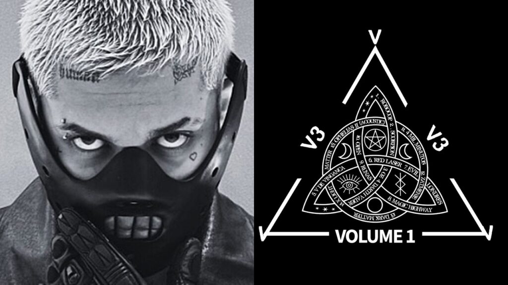 MC Lan Revela Capa e Data de Lançamento do Álbum “V3NOM Volume 1 – Eclipse”, que Explora Rock Pesado com Colaborações Internacionai