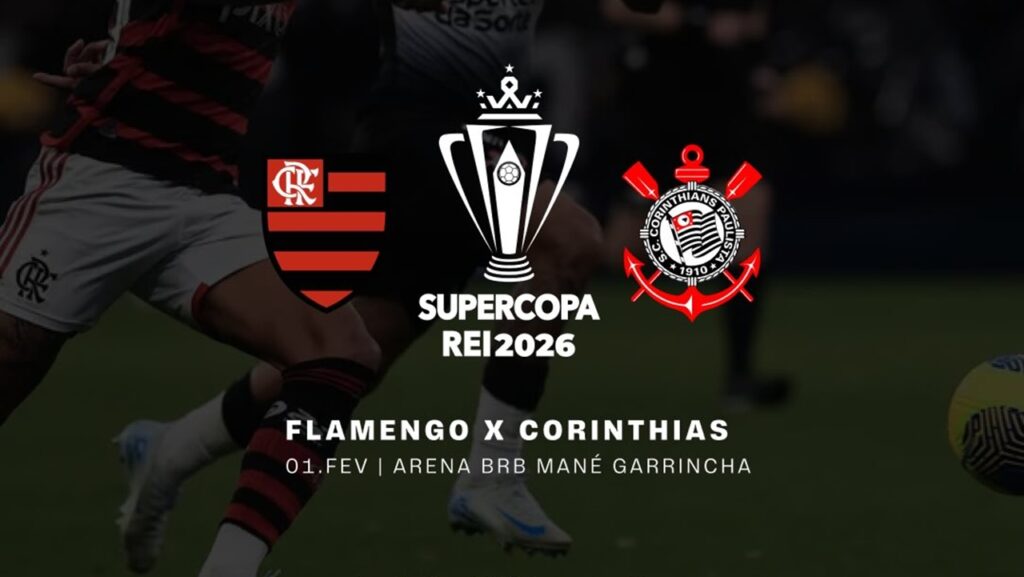 Começa hoje a venda de ingressos para Flamengo x Corinthians em Brasília