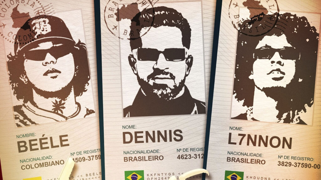 DENNIS, Beéle e L7NNON lançam single unindo Brasil e Colômbia