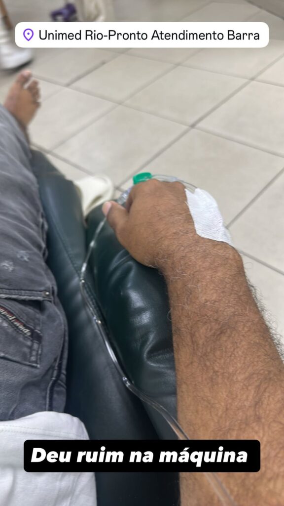 Dudu Nobre é Hospitalizado com Pneumonia e Agenda de Shows é Adiada