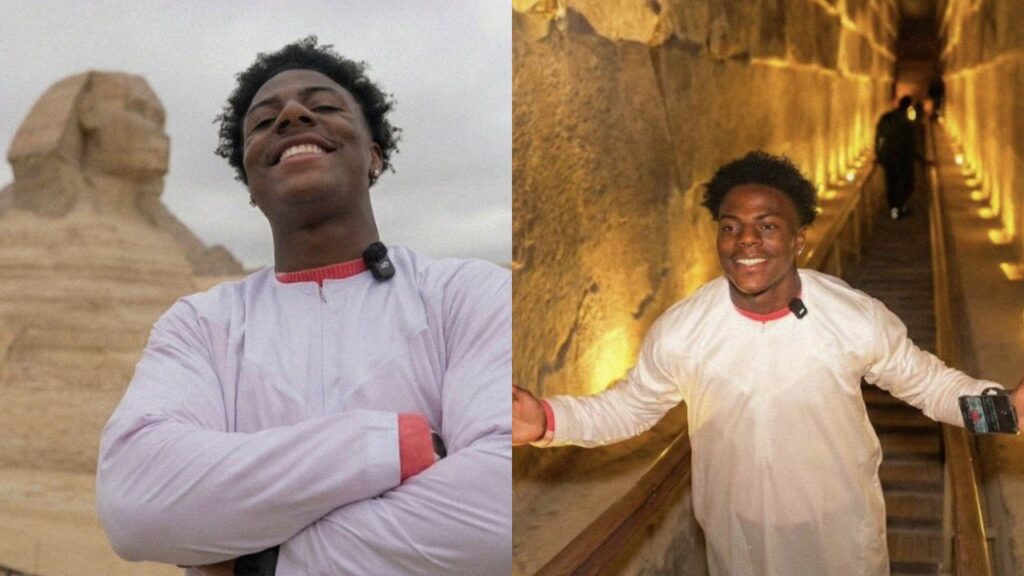 IShowSpeed Obtém Acesso Exclusivo e Realiza Live de Dentro das Pirâmides do Egito