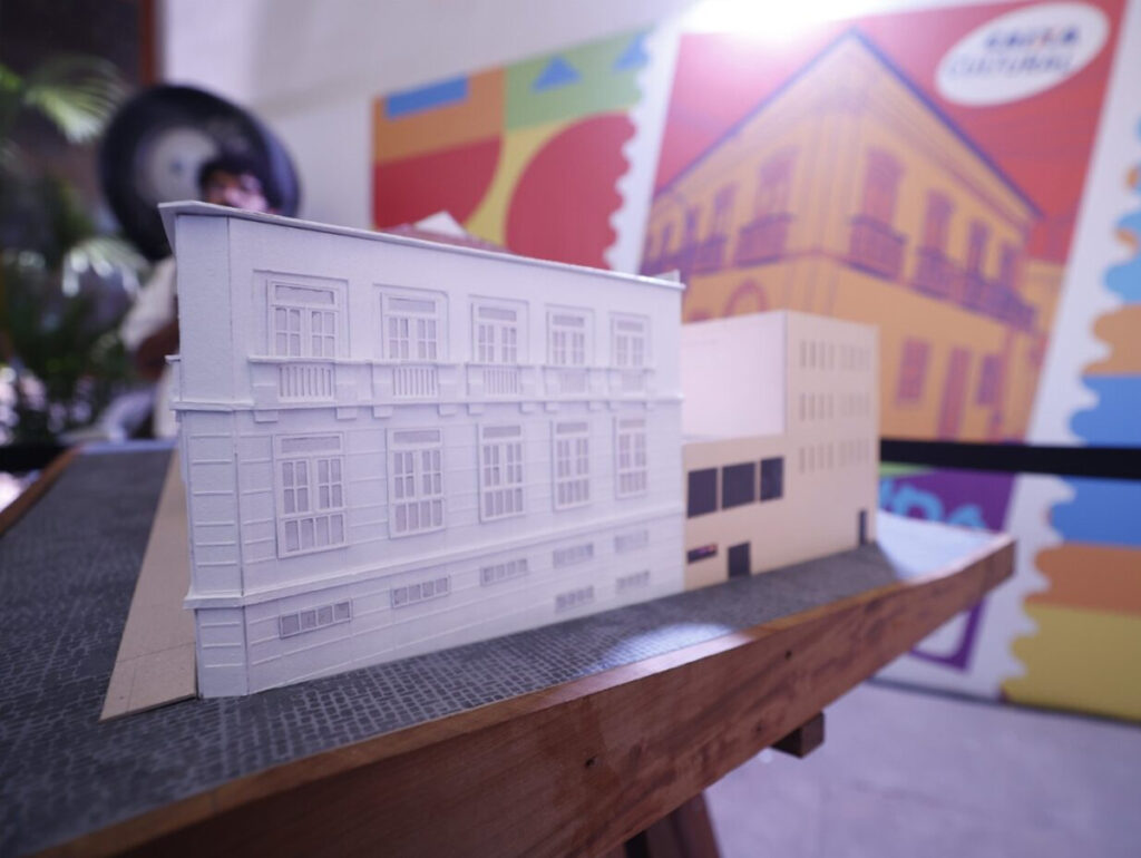 Maquete da nova unidade da CAIXA Cultural em Salvador - Crédito Matheus Landim