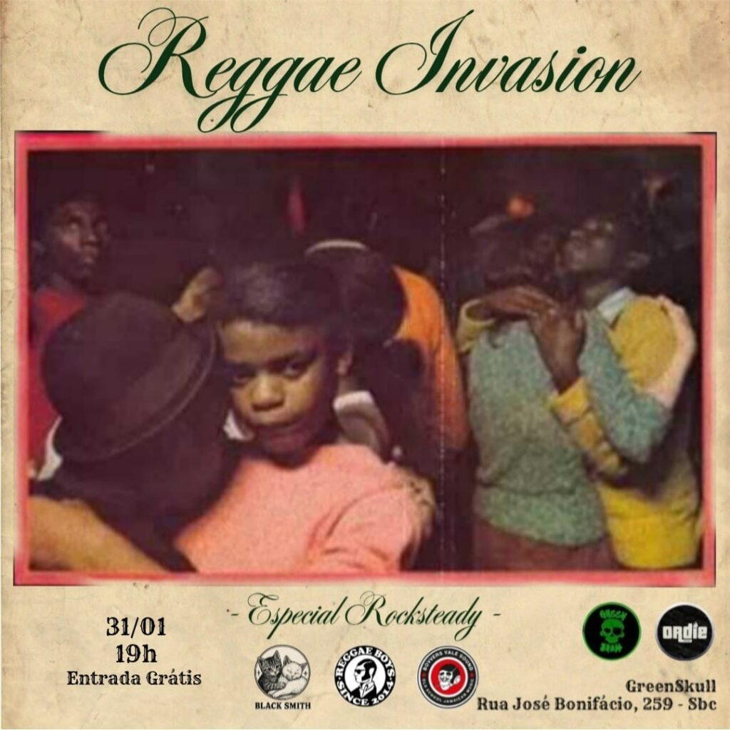 "Reggae Invasion "celebra a era de ouro do Rocksteady em evento gratuito no Grande ABC