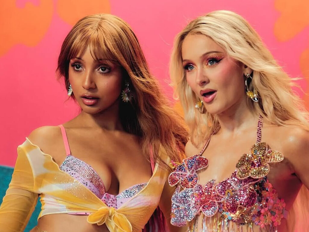 PinkPantheress e Zara Larsson chegam ao top 3 do Spotify Global e ao #1 do EUA com “Stateside”