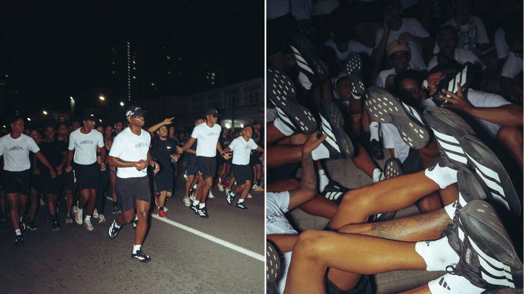 Adidas une corrida, música e café e celebra o Adizero EVO SL