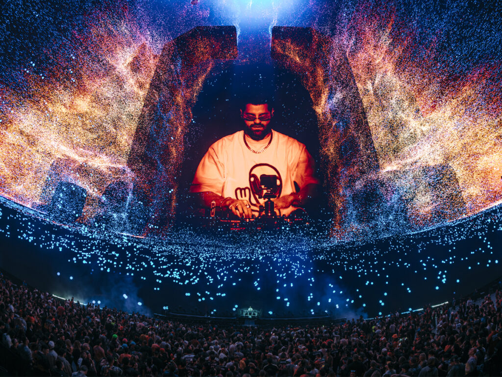 Alok na Sphere (Crédito: Alive Co/Sphere Entertainment)