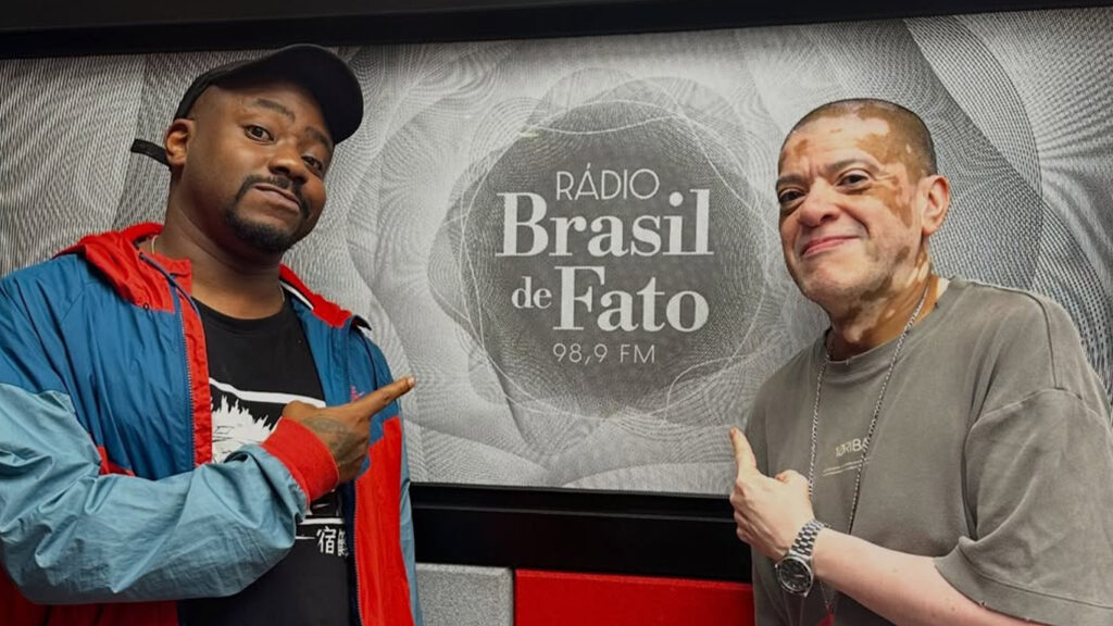 DJ KL Jay anuncia programa de rádio na "Brasil de Fato", com niLL