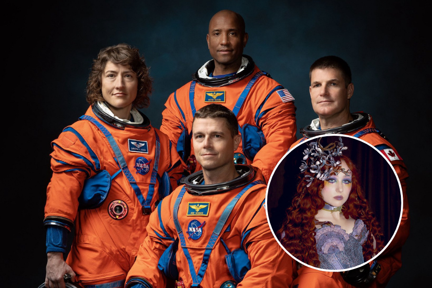 Tripulantes da missão Artemis II foram acordados ao som do hit “Pink Pony Club”, de Chappell Roan