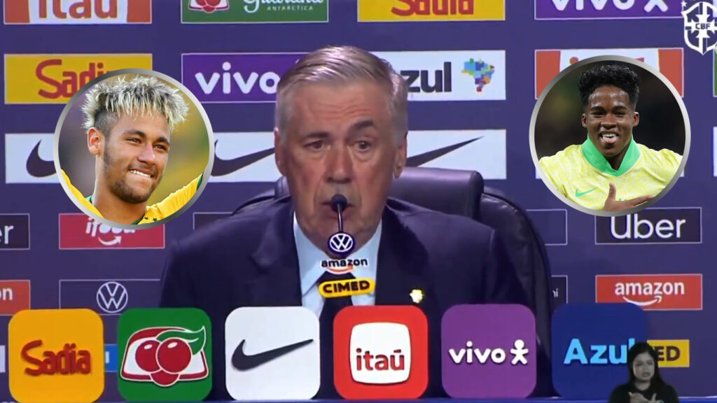 Carlo Ancelotti convocação do Brasil para a Copa do Mundo