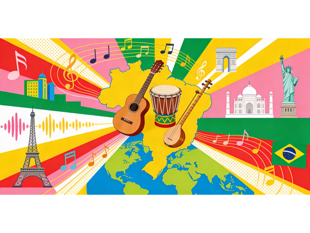 Dados de território facilitam exportar música brasileira
