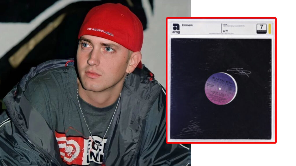 Disco de estreia de Eminem é vendido por R$ 516 mil em leilão