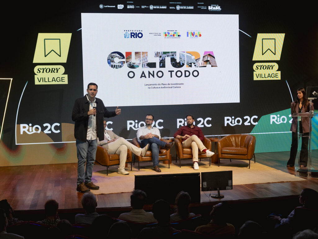 Prefeito do Rio, Eduardo Cavaliere, anuncia plano de R$ 225 milhões para cultura e audiovisual