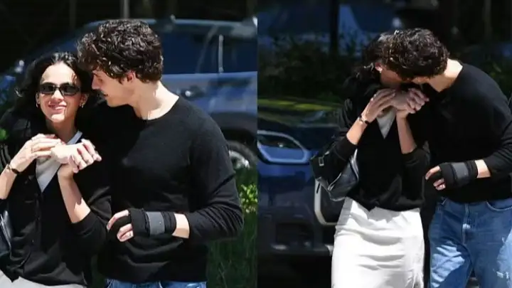 Shawn Mendes e Bruna Marquezine trocam beijo durante passeio por Nova York