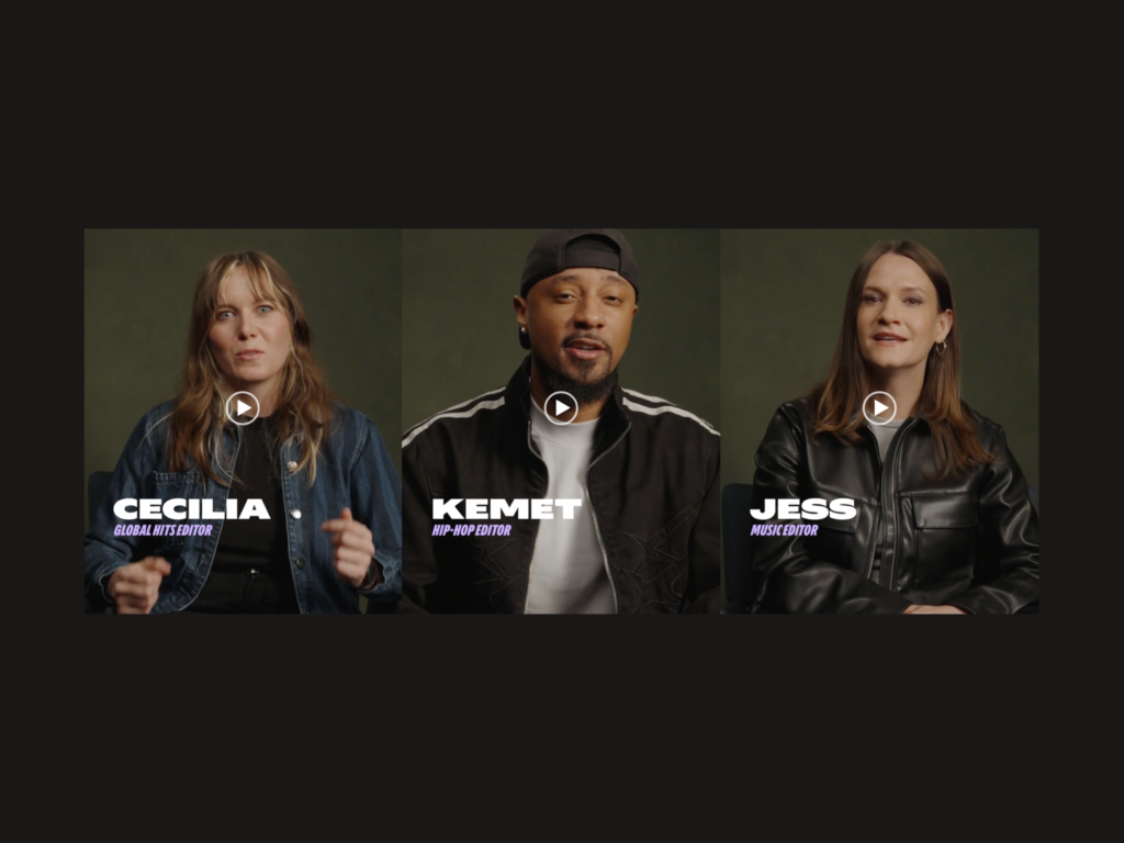 Editores do Spotify farão aparições em vídeo na playlist "New Music Friday"
