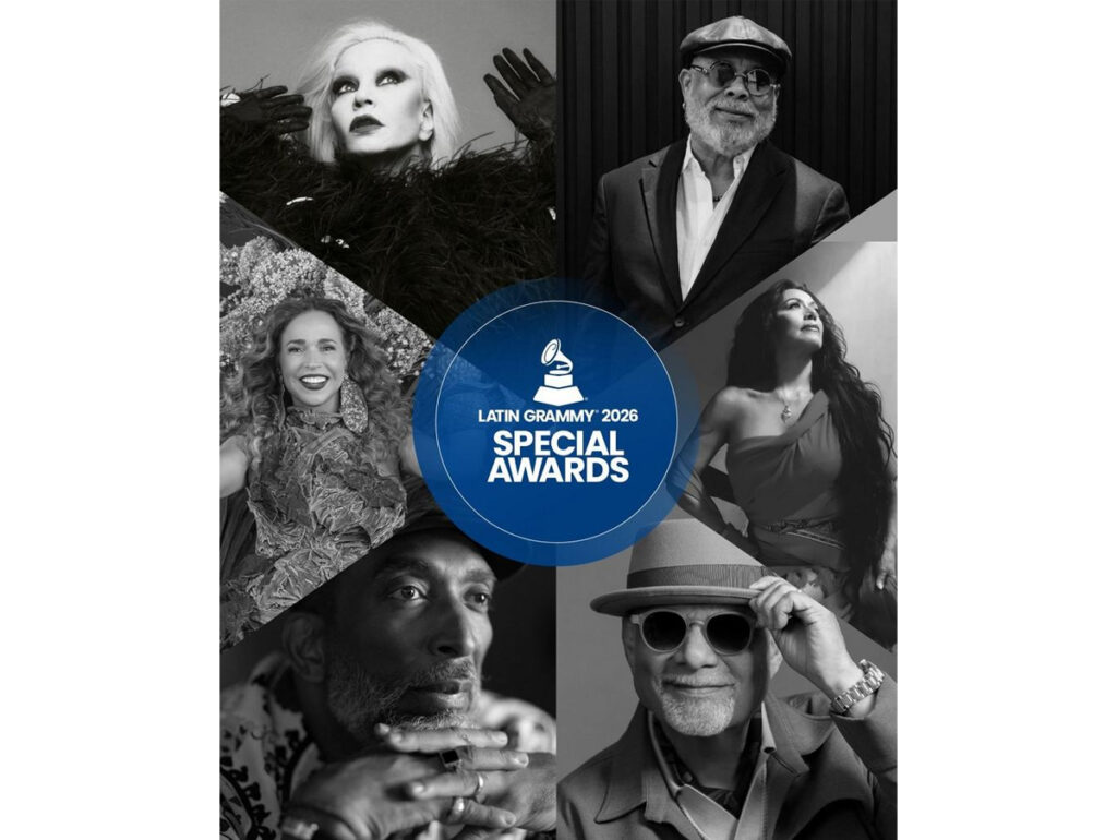 Latin Grammy anuncia os prêmios especiais de 2026