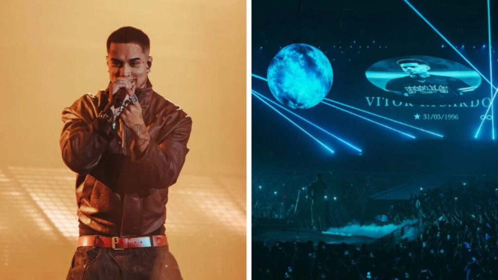 Veigh grava DVD que marca o fim da turnê "Eu Venci o Mundo" e homenageia Victor Cardega