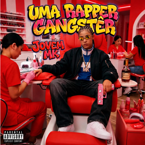 Jovem MK apresenta “Uma Rapper Gangster”, o maior projeto de sua carreira, com participações de Mano Brown, MC Hariel, L7NNON, Azzy e Clara Lima