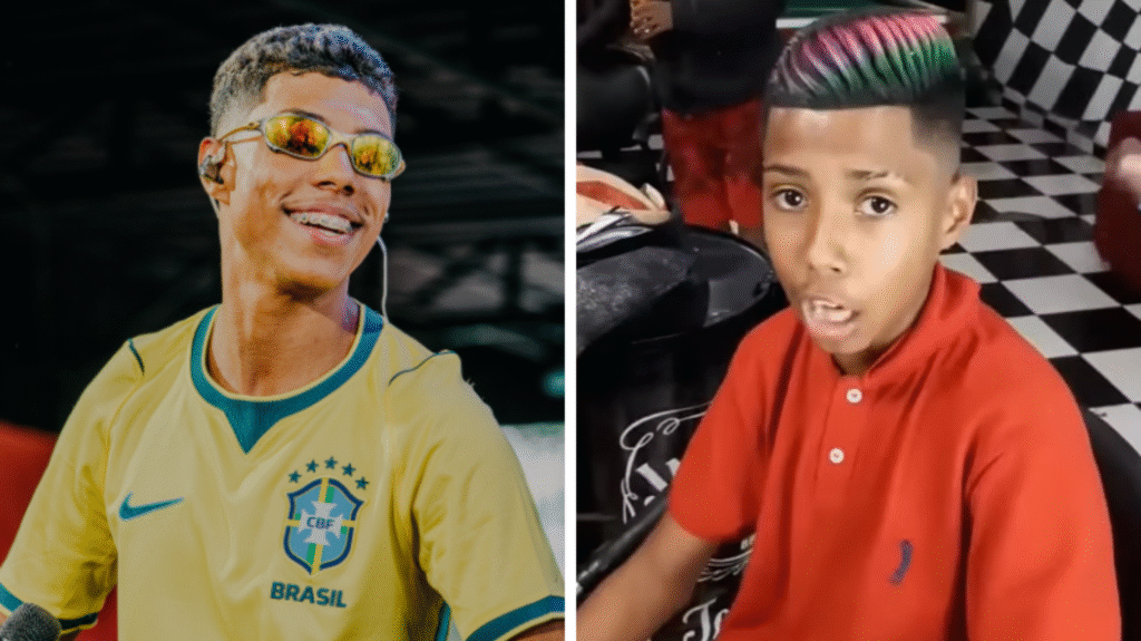 Dono do hit ‘Dingo Bell’, Menor Teteu deixa o funk proibidão e migra para o sertanejo mantendo visual de quebrada