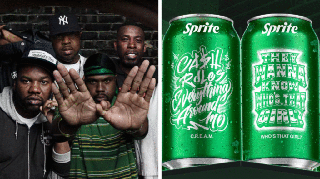 Sprite e Genius celebram a história do Hip-Hop em coleção com letras de Wu-Tang Clan, 2Pac e mais