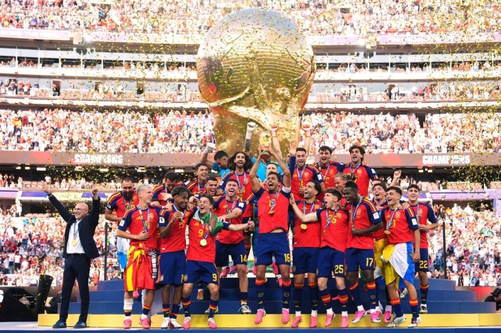 Veja qual foi a trilha sonora dos campeões da Espanha