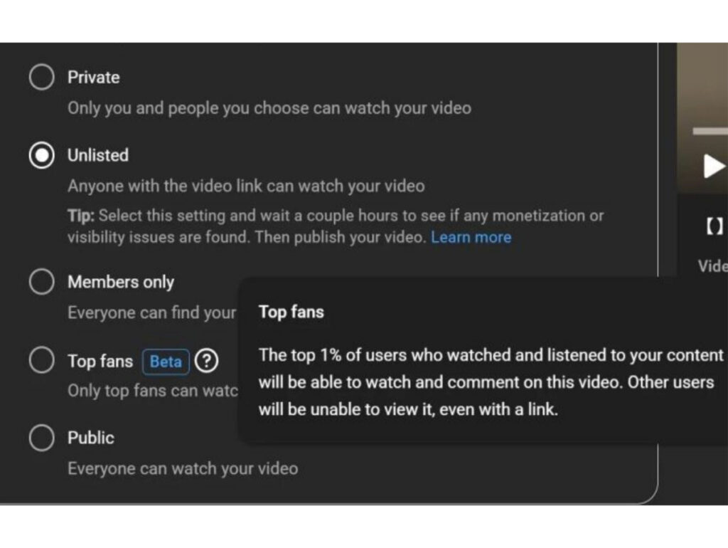 YouTube testa função de conteúdos exclusivos para Top Fans