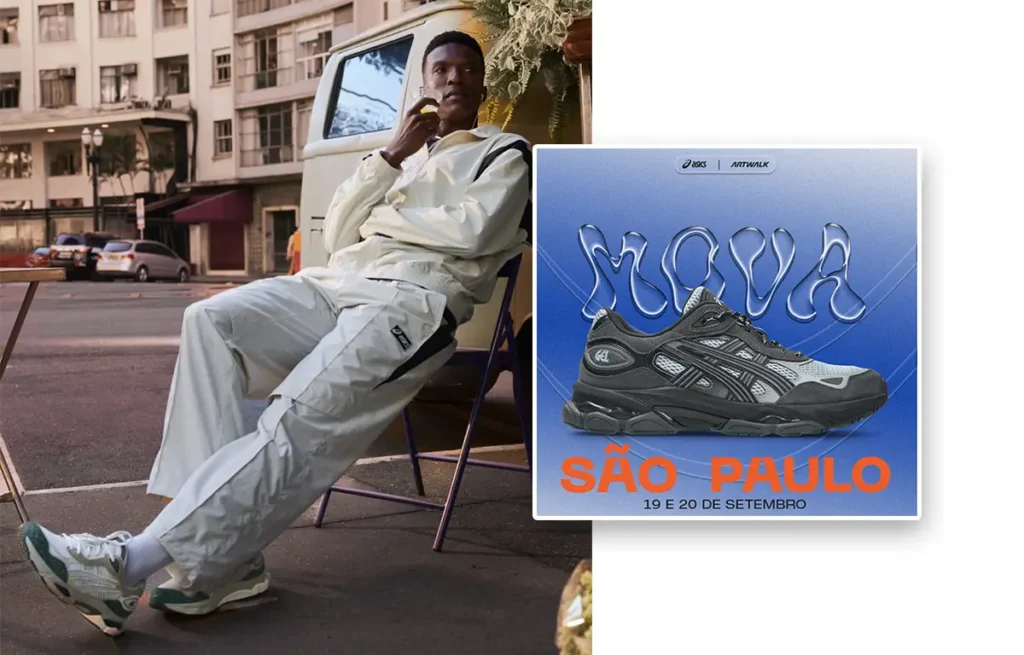 ASICS e Artwalk levam cultura urbana à MOVA São Paulo