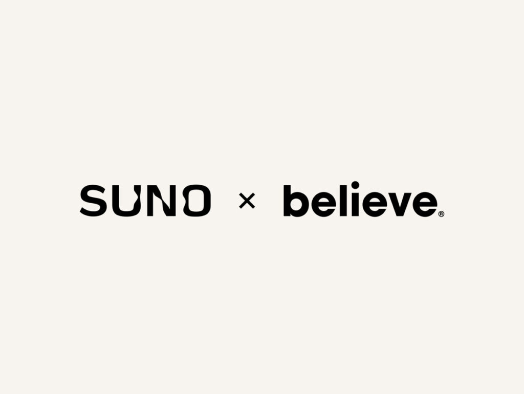 Suno e Believe anunciam acordo