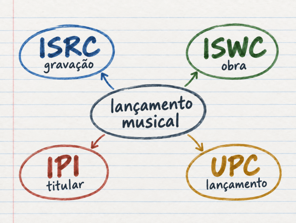 Siglas para lançar música
