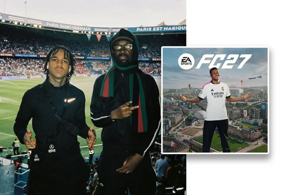Kyan e MU540 representam o rap brasileiro na trilha sonora do EA SPORTS FC 27 • Rap Dab