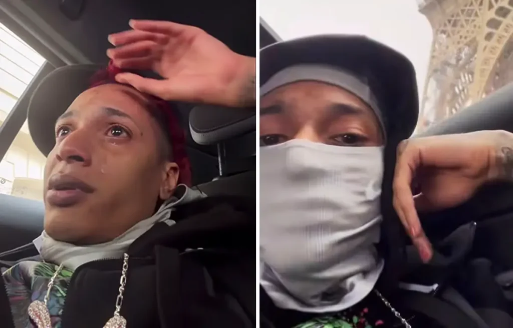 Oruam surge em prantos após prisão da mãe e do irmão no RJ