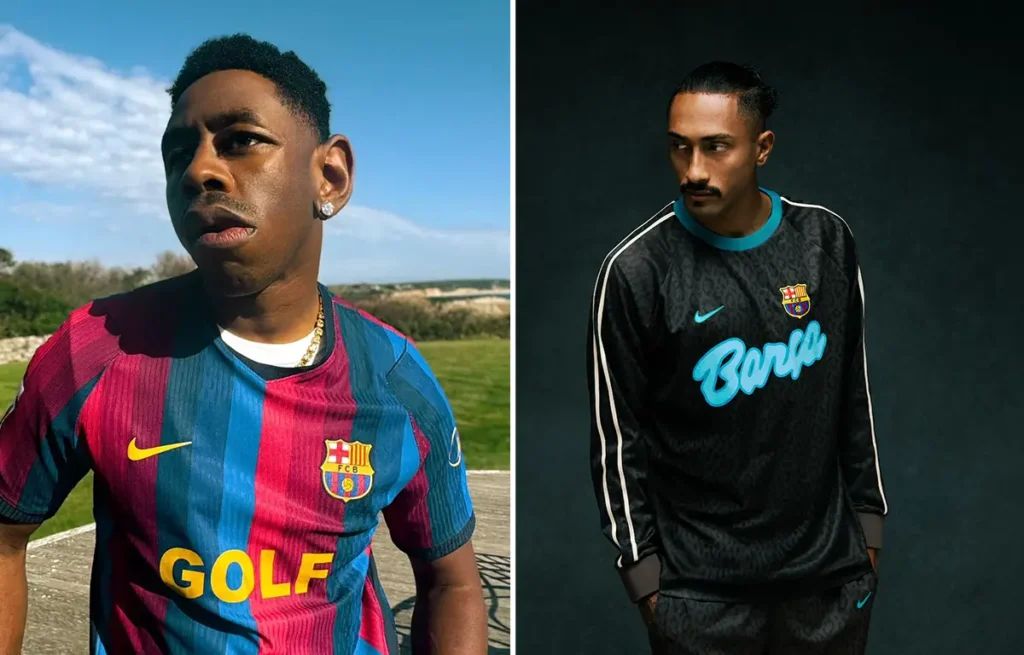 Tyler, The Creator cria camisa do Barcelona com Spotify