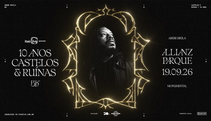 10 anos de "Castelos & Ruínas": com show no Allianz Parque